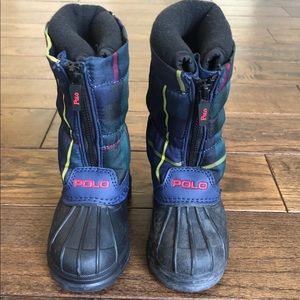 Boy polo boots